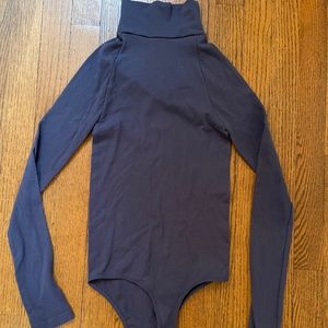 Free People Mock Neck Bodysuit
